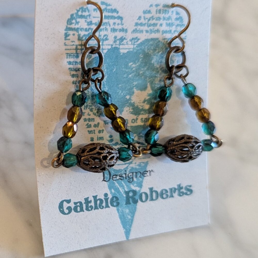Czech Glass Earrings